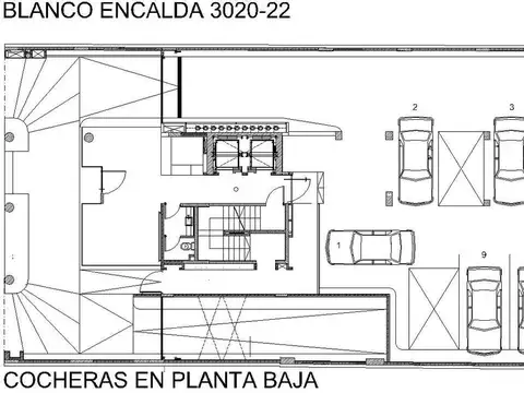 Blanco Encalada al 3000 entre Balbín y Zapiola