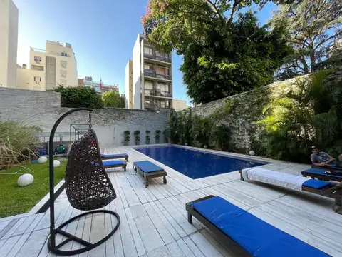 Excelente y amplio monoambiente totalmente amoblado y equipado en Palermo Hollywood con amenities