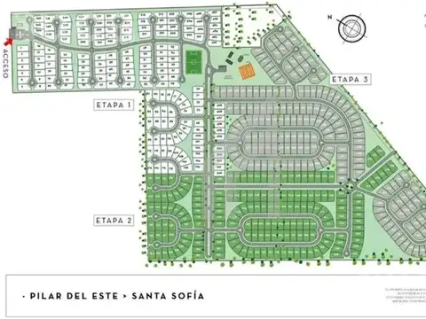 Terreno en Venta en Pilar Del Este, USD 35.000