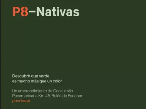 Venta de lote en Nativas, Puertos del Lago, Escobar