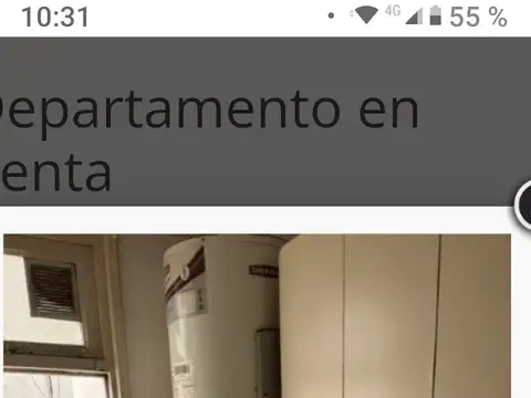 Departamento en Venta de Monoambiente