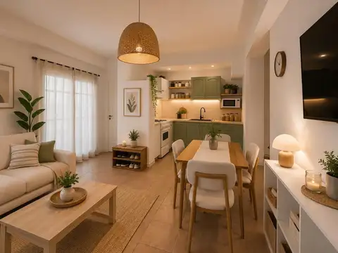 2 ambientes en Palermo Hollywood | Súper luminoso | Apto crédito
