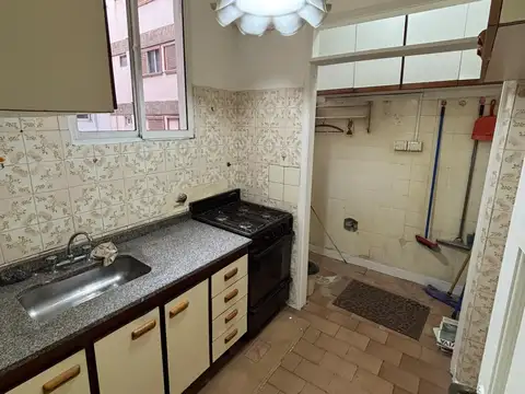 Departamento 2 ambientes con 1 baño