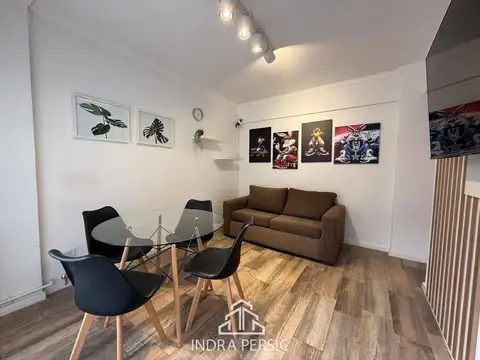 Departamento 2 ambientes con 1 baño