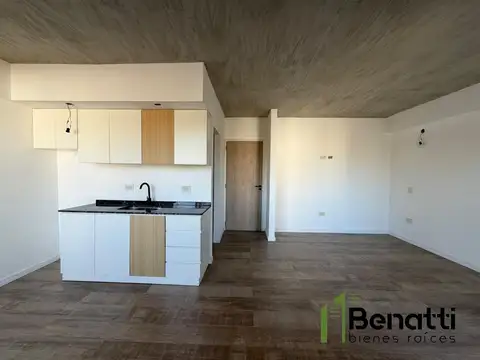 Departamento monoambiente AL FRENTE con BALCON en alquiler