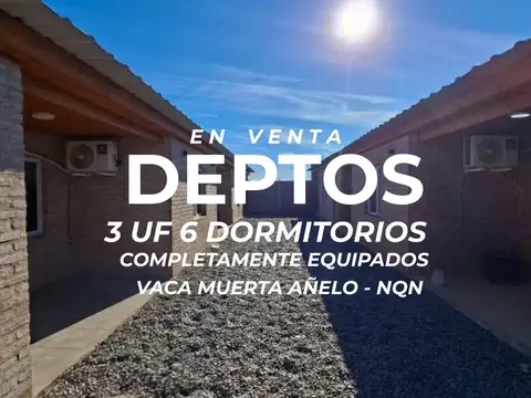 VENTA DEPARTAMENTOS CON RENTA AÑELO NEUQUEN