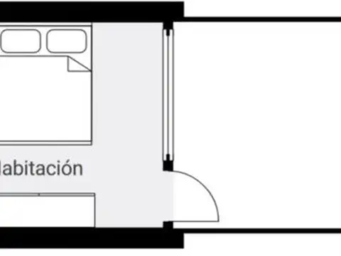 Venta Depto Monoambiente Belgrano Terraza