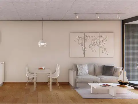 En construccion! Monoambiente en Edificio Full Amenities!