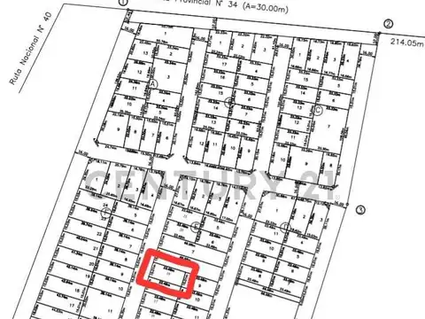 Terreno en Venta de 502,0 m2