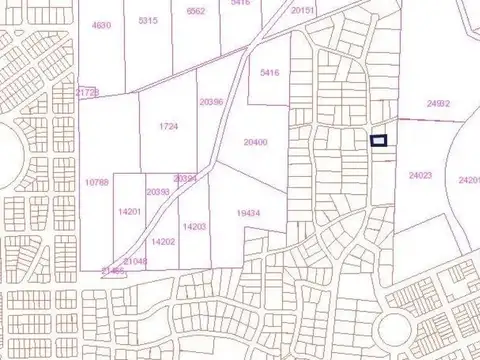 Terreno en Venta de 1208,0 m2