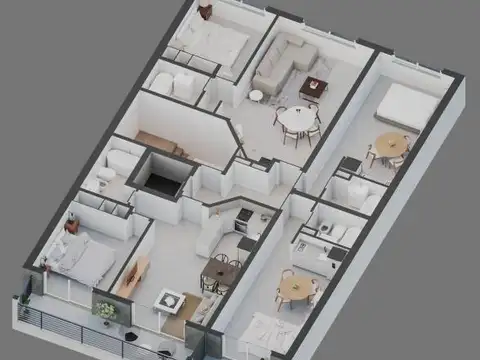 Departamento en Venta de Monoambiente