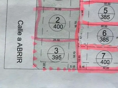 Terreno en Venta en Bella Vista, USD 57.000