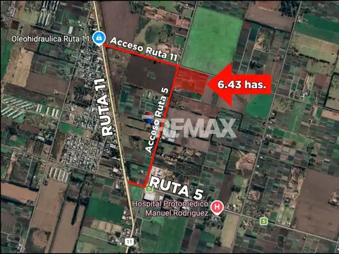 Juan José Paso, a 5 cuadras al este de Ruta 11 y a 10 cuadras al Norte de Ruta 5