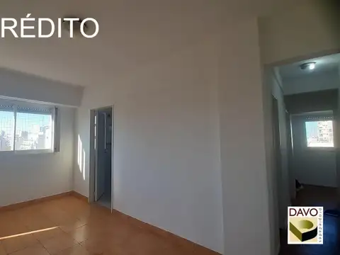 Departamento 3 ambientes + escritorio o 3° dorm. impecable