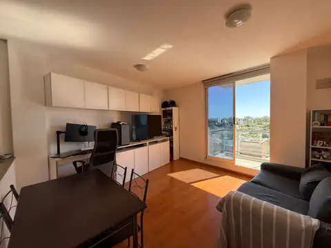 Departamento en Centro de rosario barrio abasto Balcón al frente vistas despejadas piso alto