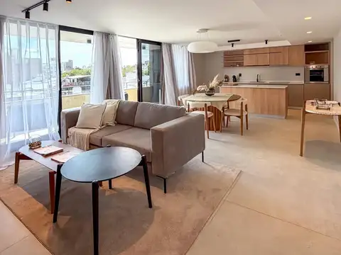 Departamento premium con Terraza Exclusiva, pileta, cochera y gimnasio