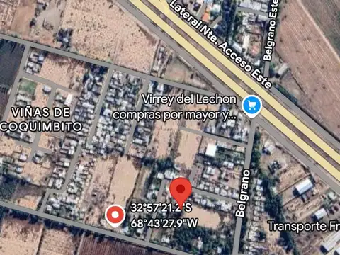 VENTA TERRENO 300M2 COQUIMBITO MAIPU LOTE 6