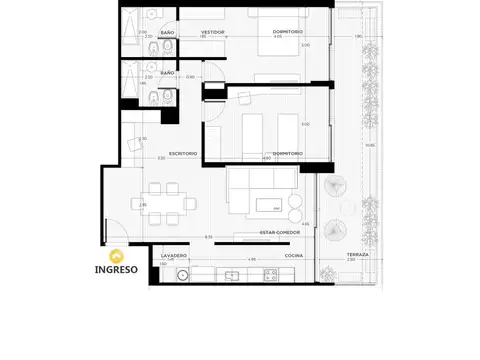 Venta | Departamento 1 dormitorio con balcón Norte | Barrio Refinería, Rosario
