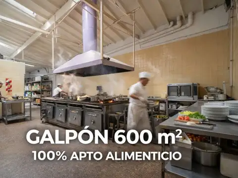 VENTA. GALPÓN. DEPÓSITOS. OFICINAS. TERRAZA. VESTUARIOS. ACCESO VEHICULAR.