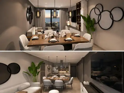 Departamento 4 ambientes con 2 baños