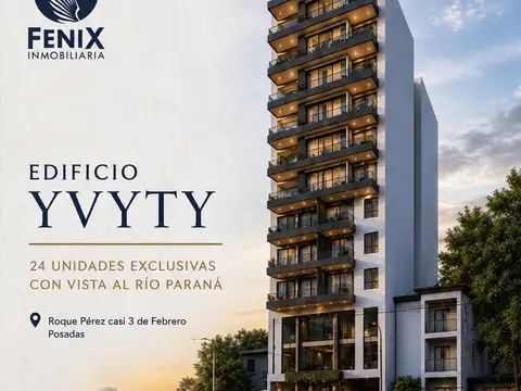 DF811 - DEPARTAMENTOS EN VENTA EDIF. YVYTY - COSTANERA
