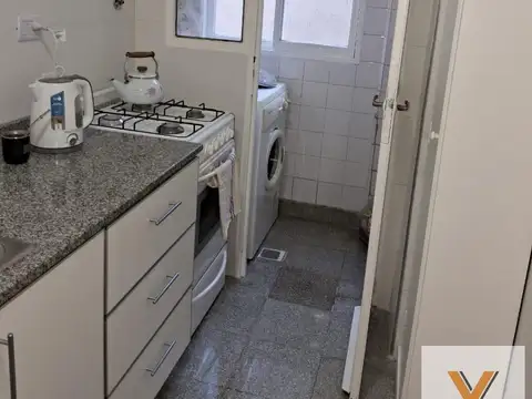 Departamento 2 ambientes con 1 baño