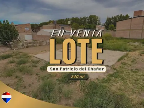 VENTA DE LOTE SAN PATRICIO DEL CHAÑAR LOTEO ASPA