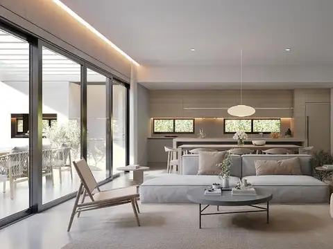 Casa 3 ambientes con 2 baños