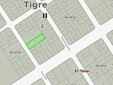 Terreno en Venta en El Talar, USD 195.000