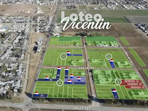 LOTEO VICENTIN, TERRENOS EN VENTA