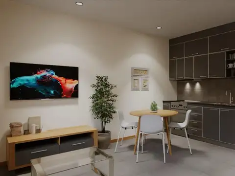 Departamento 3 ambientes con 1 baño