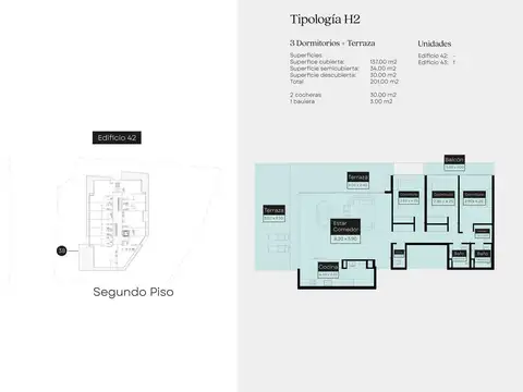 Departamento en Venta con 1 cocheras