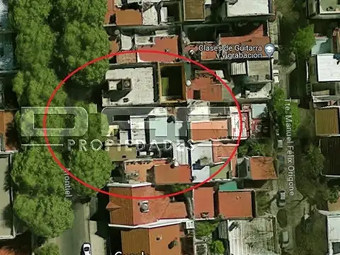 Terreno en Venta 18,50  mts Fondo