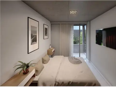 Departamento 2 ambientes con 1 baño