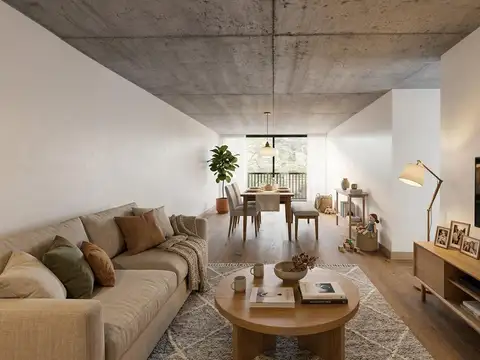 Departamento en venta 2 ambientes con balcón y toilette en Palermo