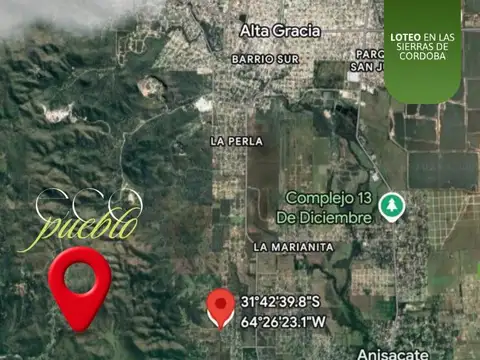 Lotes en venta en las Sierras |10.000 m² con escritura