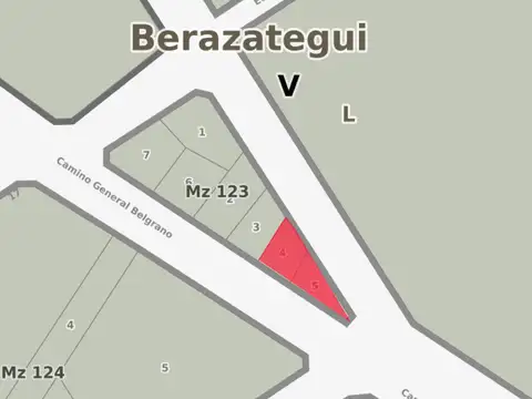 Terreno en Venta en Berazategui Oeste, USD 55.000