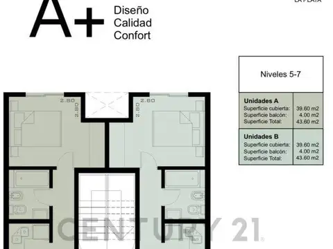 Departamento en Venta de 1 dormitorio