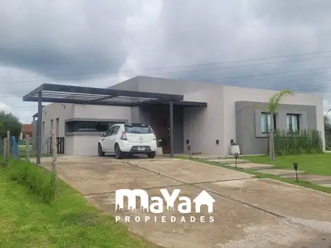 CASA EN VENTA - CLUB DE CAMPO MANUEL BELGRANO