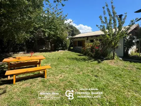 Casa en alquiler semi permanente 2 ambientes con jardín Bariloche