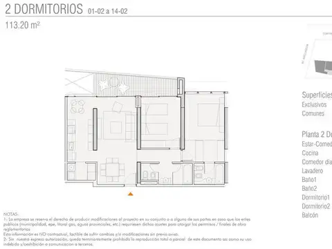 Departamento en Venta de 3 ambientes