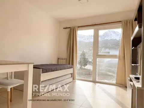 Departamento 2 ambientes con 1 baño