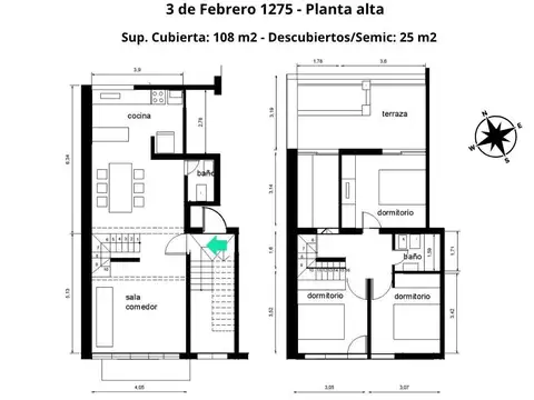 3 de Febrero 1275 Planta 100