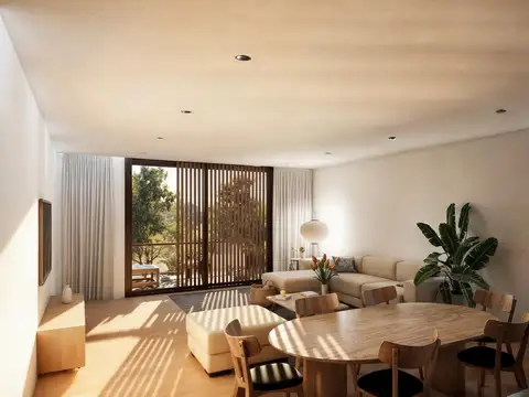 Departamento Monoambiente con 2 baños
