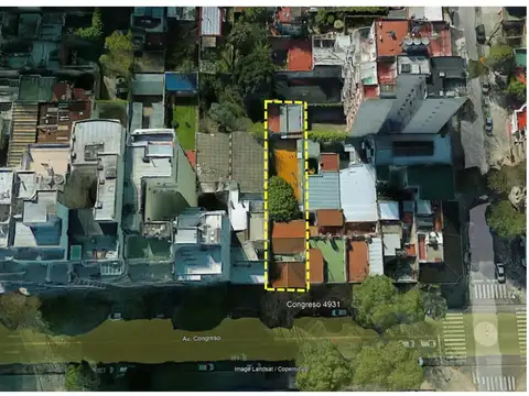 Venta de lote sobre Av. Congreso en Villa Urquiza