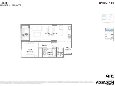 Av. Scalabrini Ortiz 901 1º 01 Esquina Jufre