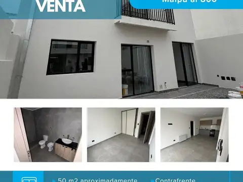 Departamento 1 dormitorio en PB – Maipú 889