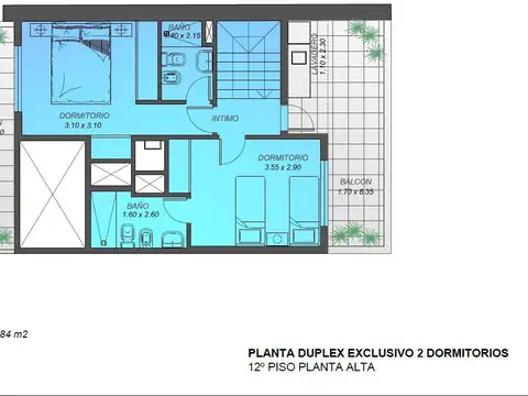 DEPARTAMENTO 2 DORMITORIOS VENTA CENTRO NORTE RIO ROSARIO