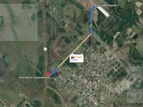 Terreno en Venta 25  mts Frente