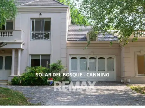 CASA 5 AMBIENTES EN VENTA SOLAR DEL BOSQUE CANNING